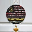 Door sign - Pride is always in my soul Army Hot on Sale