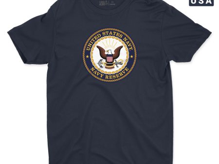 United States Navy Reserve Insignia Men s T-Shirt Online now