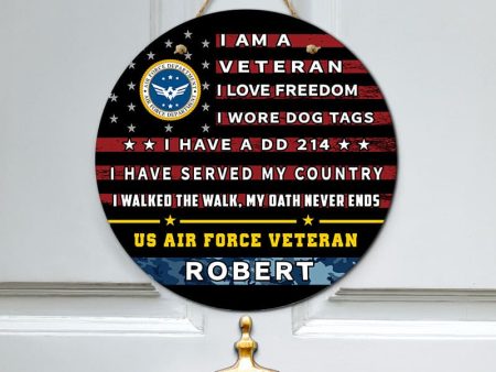 Door sign - Pride is always in my soul Air force Online