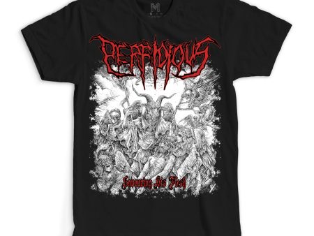 Perfidious  Savouring His Flesh  t-shirt on Sale