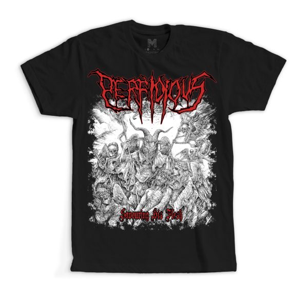 Perfidious  Savouring His Flesh  t-shirt on Sale