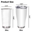 Veteran Tumbler 20 Oz with the same personalization For Discount