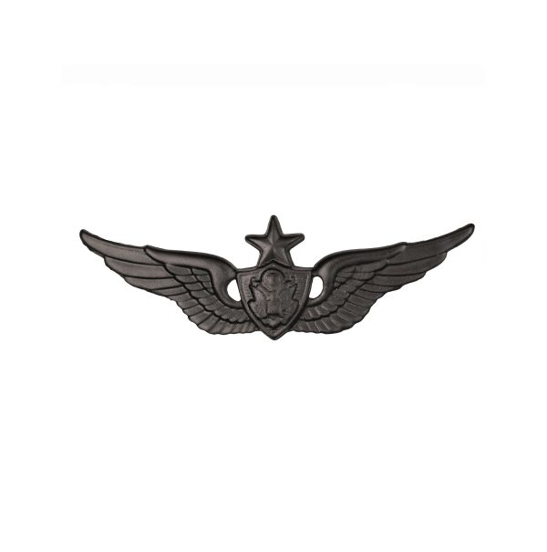 U.S. Army Aircrew Senior STA-BRITE® BLACK Metal Pin-on Badge Online