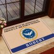 Veteran door mat with your name - Approved by proud Air Force For Sale