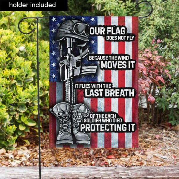 Veteran Flag -  The wind moves our flag Hot on Sale