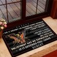 Veteran door mat with your name - Retro eagle Marine Corps For Cheap