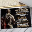 Veteran door mat with your name - My skills remain Army Fashion