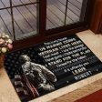 Veteran door mat with your name - This is my house Marine Corps Sale