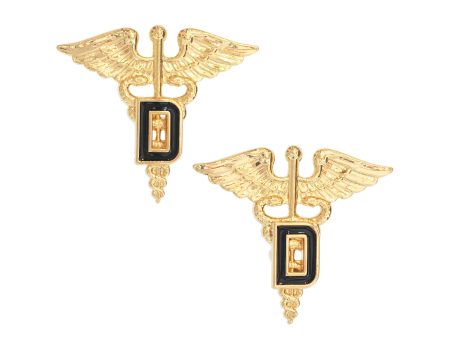 US Army Medical Dental  D  Officer Branch STA-BRITE® Pin-on For Sale