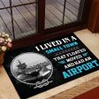 Veteran door mat with your name - I am pround to be a part of USN Discount