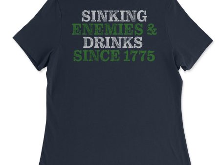 Sink Drinks Women s Limited Emerald Edition T-Shirt on Sale