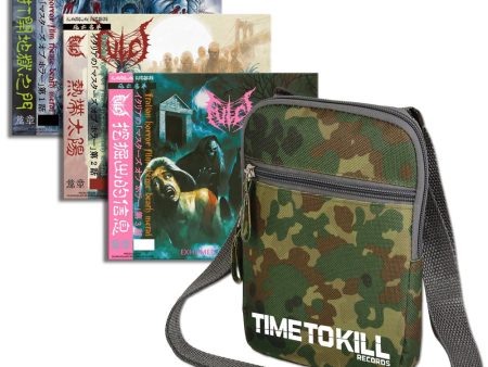 Fulci CD Bundle discography Chinese LMD Edition + TTK camo mini bag Discount