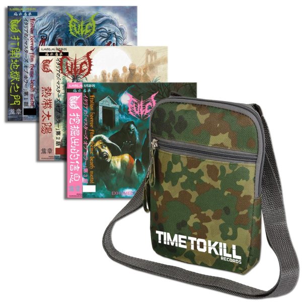 Fulci CD Bundle discography Chinese LMD Edition + TTK camo mini bag Discount