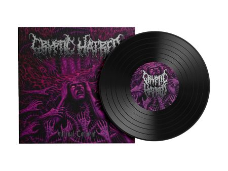 Cryptic Hatred  Internal Torment  LP Black For Discount