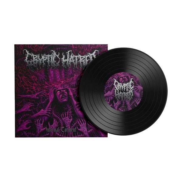 Cryptic Hatred  Internal Torment  LP Black For Discount