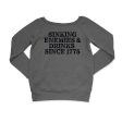 Sink Drinks All Black Women s Limited Emerald Edition CrewNeck Fashion