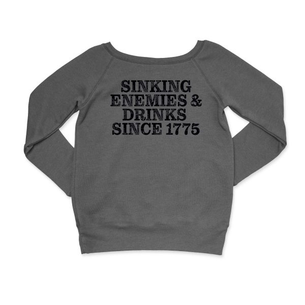 Sink Drinks All Black Women s Limited Emerald Edition CrewNeck Fashion