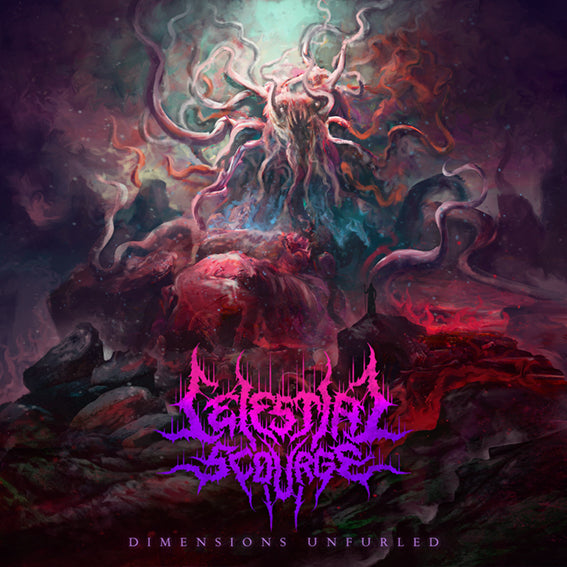 Celestial Scourge  Dimensions Unfurled  Digital album For Cheap