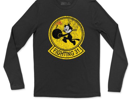 VF-31 Tomcatters Men s Long Sleeve on Sale