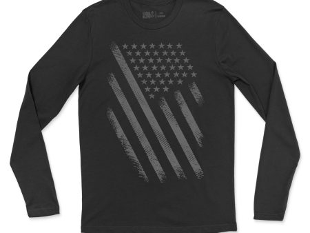 US Flag Men s Long Sleeve T-Shirt Online now