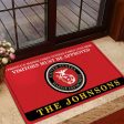 Veteran door mat with your name - Family brightness Marine Corps For Discount