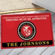 Veteran door mat with your name - Family brightness Marine Corps For Discount