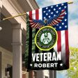 Veteran Flag - I served for freedom For Discount