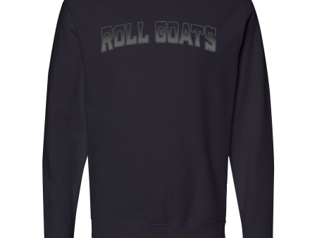 Roll Goats Blackout Men s Sweatshirt on Sale