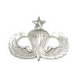 U.S. Army Parachutist Senior Jump Wing Full Size STA-BRITE Pin-on Badge Hot on Sale