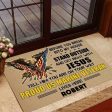 Veteran door mat with your name - Guard eagle Marine Corps For Discount