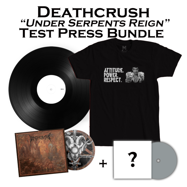 Deathcrush  Under the Serpents Reign  - Test press bundle For Cheap