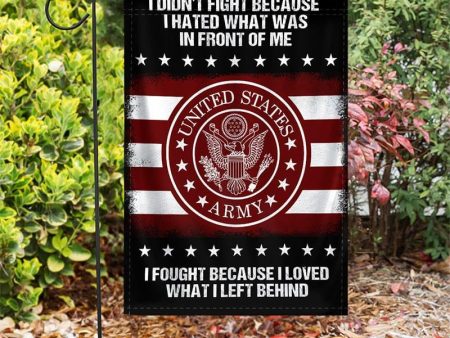 Veteran Flag - I loved what I left behind Online Hot Sale