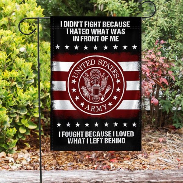 Veteran Flag - I loved what I left behind Online Hot Sale