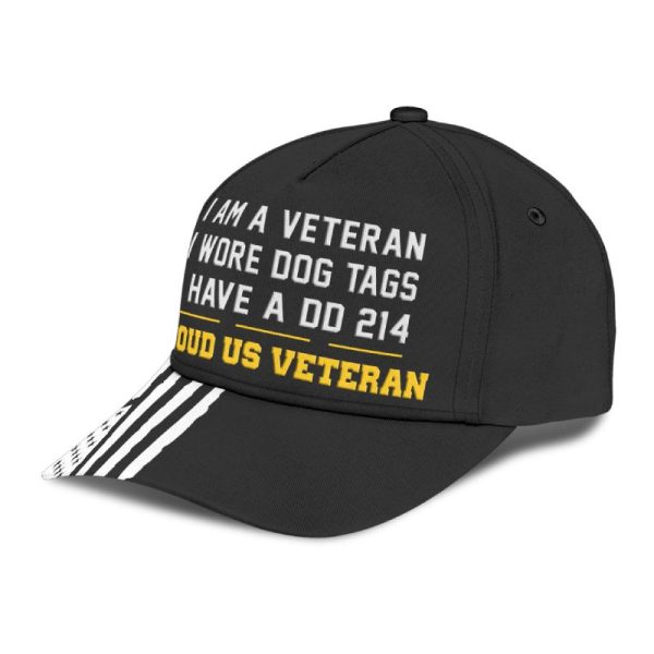 Cap for Veteran - I Have a DD 214 Fashion