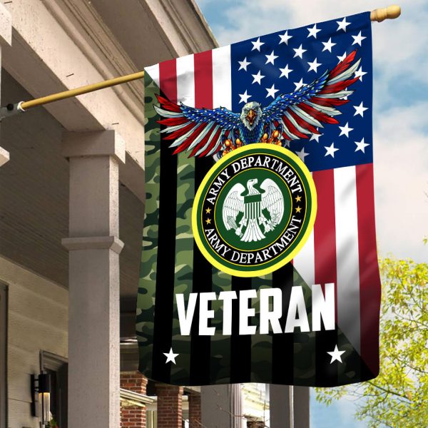 Veteran Flag - I served for freedom Army Online