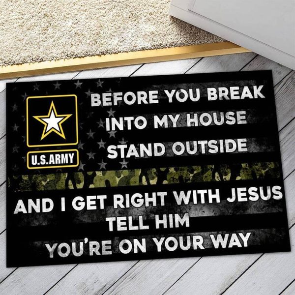 US military door mat - Be ready to Online Hot Sale