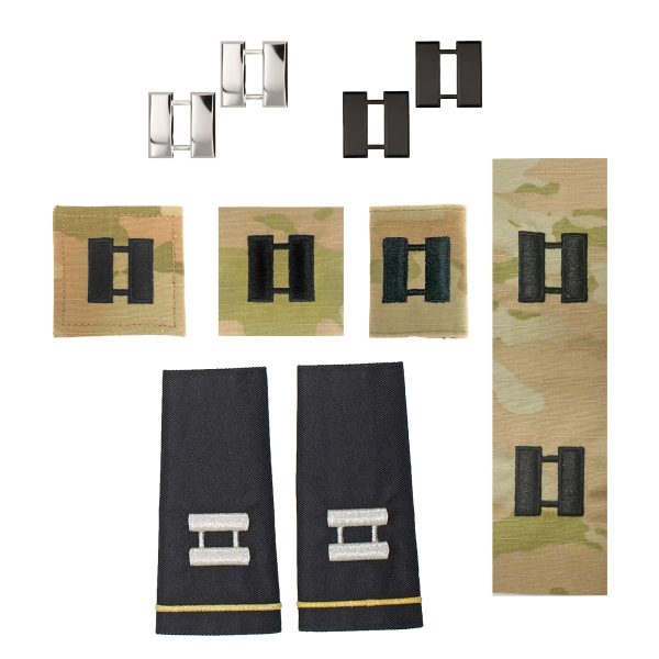 U.S. Army (O3) Captain Rank Bundle (Male) Supply