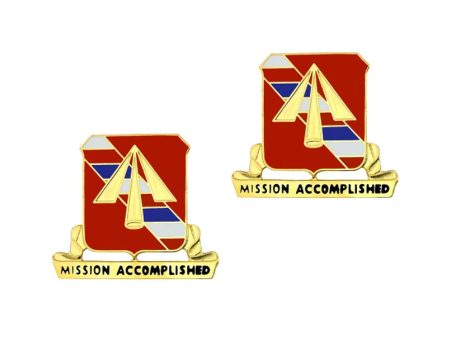 U.S. Army 41st Field Artillery Unit Crest (Pair) For Cheap