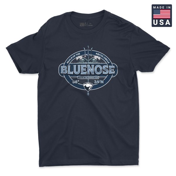 Bluenose Trident Men s T-Shirt Hot on Sale