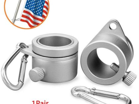 Flagpole mounting for grommet flag (2pcs in set) Online Hot Sale