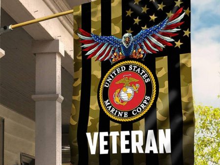 Veteran Flag - Strong in Spirit Marine Corps Online now