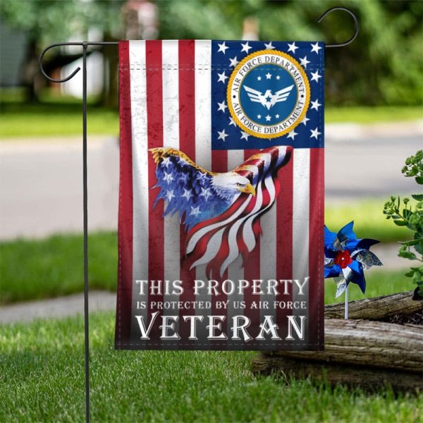 Veteran Flag - Protected Air Force For Cheap