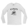 Vintage Seabees Men s Fine Jersey Long Sleeve Tee For Sale