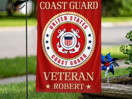 Veteran Flag - Proud of American Forces Coast guard Online Sale