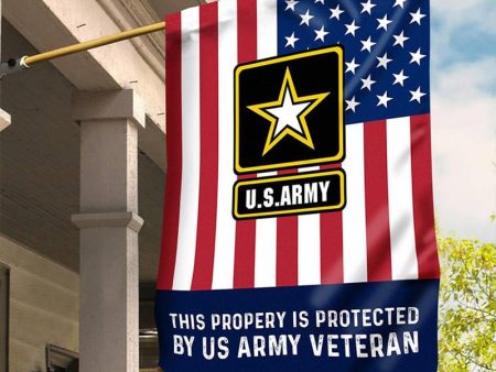 Veteran Flag - This propery is protected Army Online