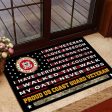 Veteran door mat with your name - Pride Coast Guard on Sale