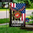 Veteran Flag - I served for freedom Marine Corps Online Sale