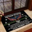 Veteran door mat - In this house we say Vietnam veteran Online