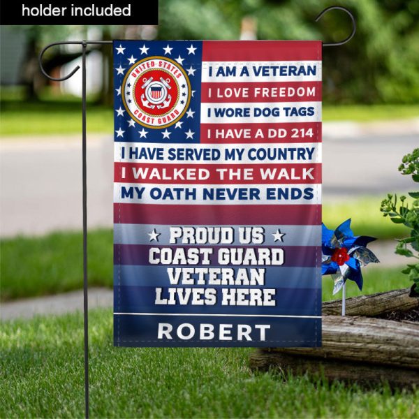 Veteran Flag - Pride Coast Guard For Discount