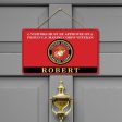 Door sign - Colorful symbol Marine corps Online Hot Sale